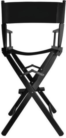 Zola Scaun Pliabil Pentru Machiaj Cu Suport Pentru Cap Și Picioare Capacitate De 140 Kg Cadru Din Aluminiu Material Oxford 600d 54 X 57 X 148-154 Cm Negru