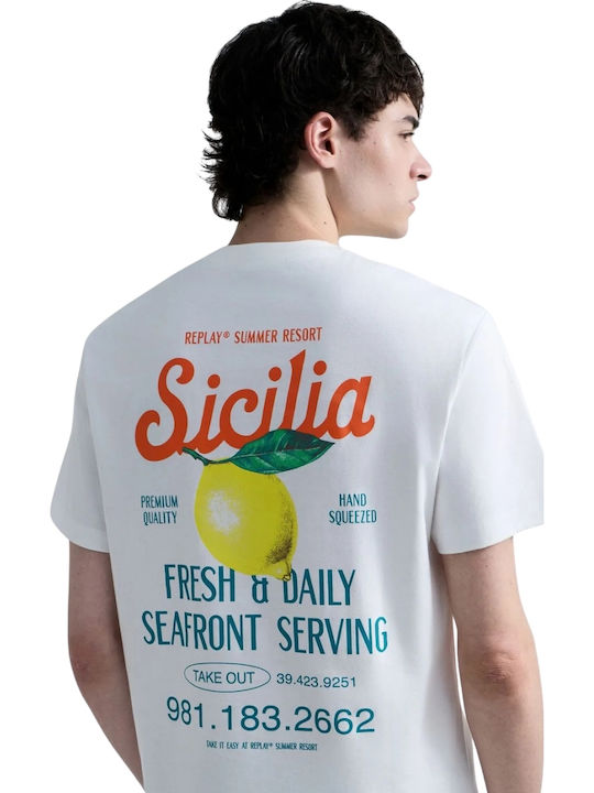 T-shirt Λευκο
