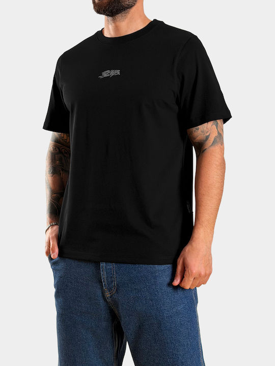 T-shirt Μαύρο