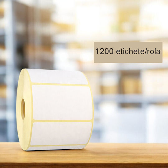 Etichete Termice 58x43 Mm Role 1200 Bucăți Autoadezive