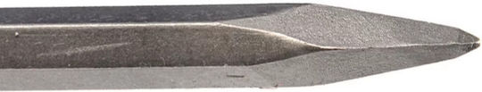 Set 4 Dălți Sds Cărămidă Beton Zola Lopată Lată Șanț Ascuțit Metal 14 X 250 X 20 40 Mm Gri