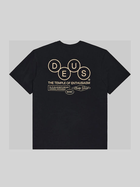 T-shirt Μαύρο