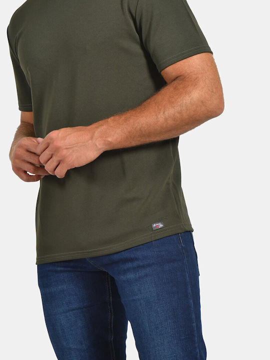 T-shirt Χακι