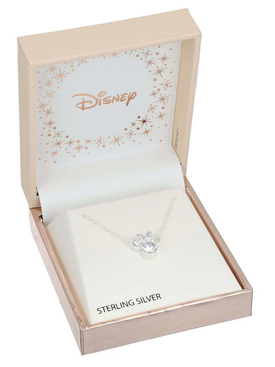 Disney Colier din Argint cu Zircon
