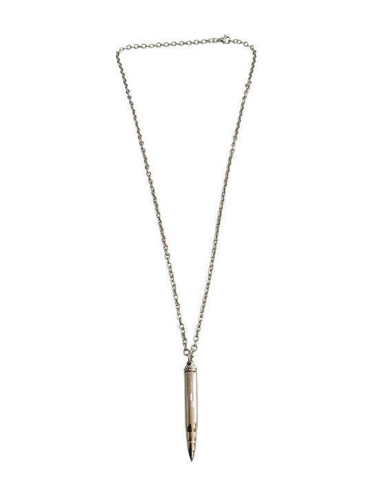 Kalliopi Silver Necklace Made Of Steel