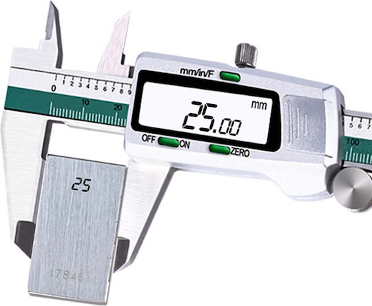 Zola Subler Electronic de Precizie Acuratețe Maximă 0.01 Mm 1/128 Inch 0-150 Mm Viteză de Măsurare 1.5 M S Oțel Galvanizat 23.6 Cm