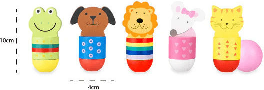 Orange Tree Toys Bowling από Ξύλο