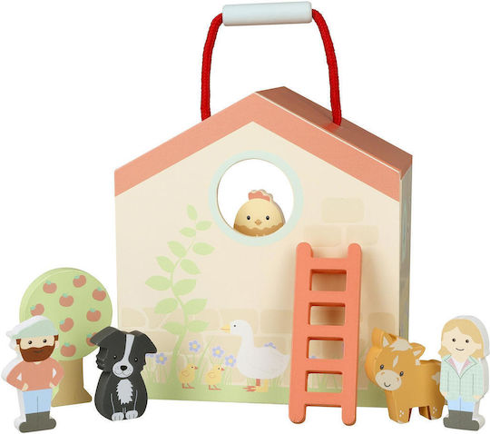 Orange Tree Toys Jokomisiada Baby Aktivitätsspielzeug aus Hölzern