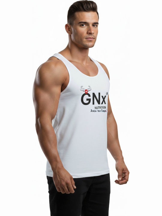 Athletic Men's Blouse White