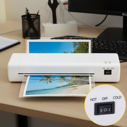 Laminator De Masă Pentru A4 80 Microni Cu Tăietor