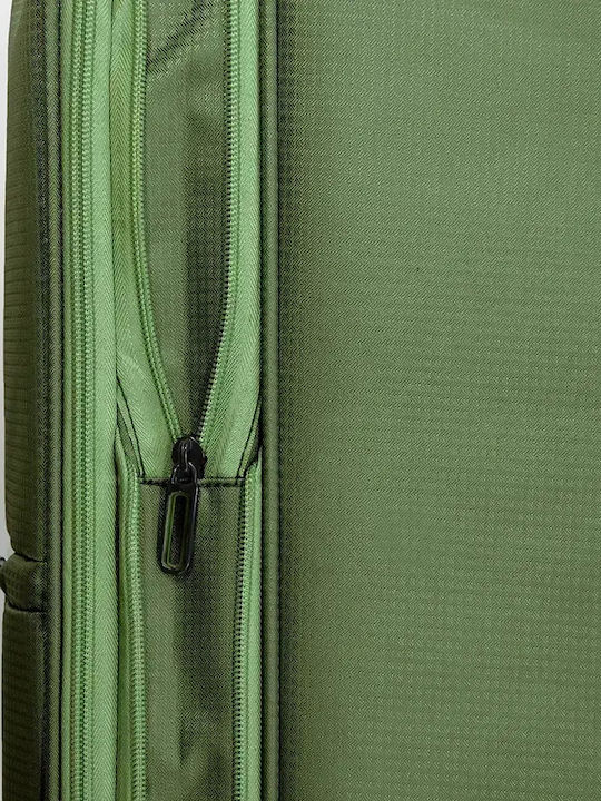 Benzi Reise Koffer Khaki mit 4 Räder Set 3 Stück