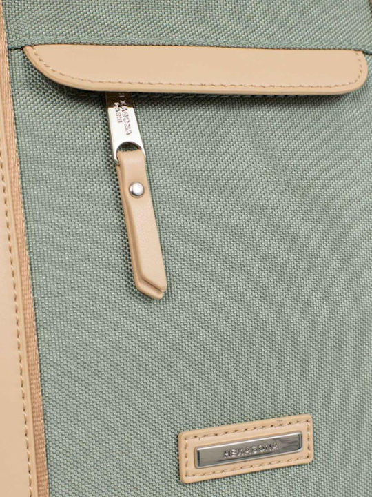 Stoff Damen Shopper Tasche Grüne