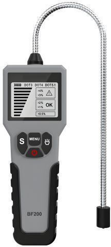 Tester Auto Pentru Verificarea Calității Lichidului de Frână Compatibil Dot 3 4 5.1 Ecran Lcd Alimentat cu Baterie 15.6 X 5.5 X 2.4 Cm Gri