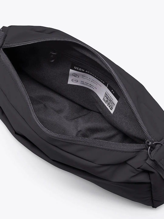 Fabric Women's Shoulder Bag Black
