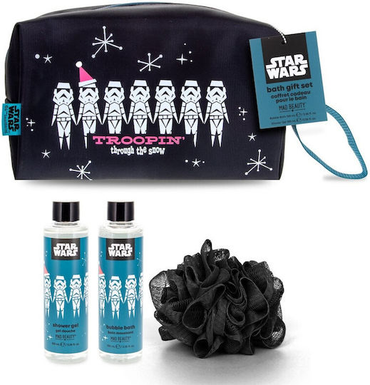Mad Beauty Star Wars Xmas Σετ Περιποίησης για Καθαρισμό Σώματος 4τμχ
