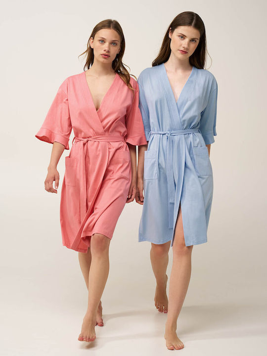 Vamp Summer Women's Robe Pink