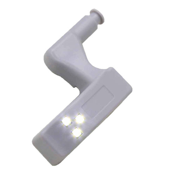 LED Iluminat Balama pentru Dulapuri cu Alimentare pe Baterie 10 Bucăți