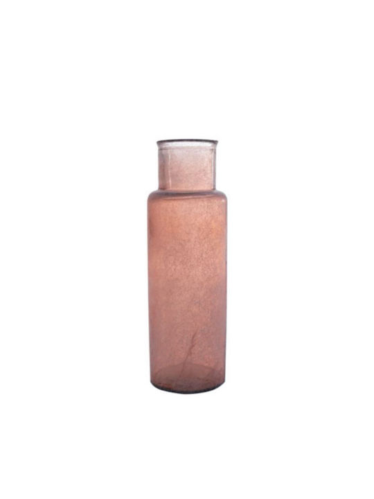 Vidrios San Miguel Decorative Glass Vase Noa Pink