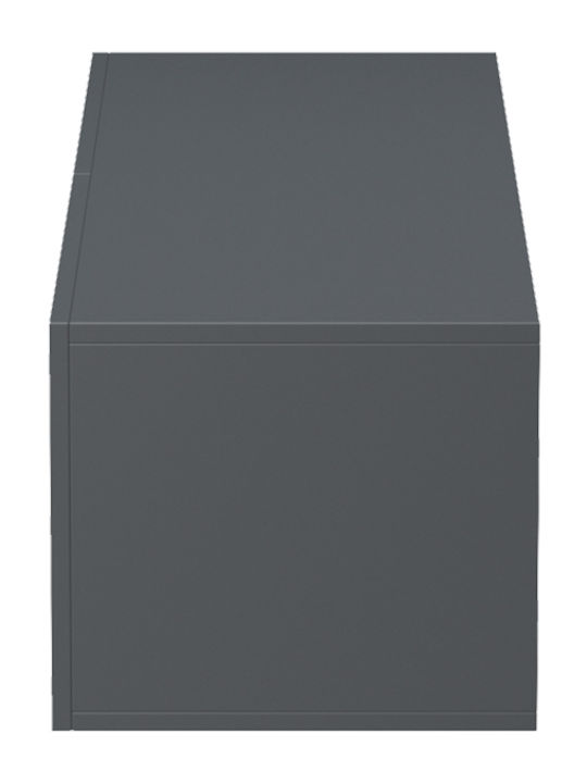 TV Stand Rival with LED Lighting Anthracite L120xW35xH30cm