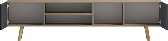 Osclo Подов Антрацитен 160x30x53.5см Osclo Подов Антрацитен 160x30x53.5см