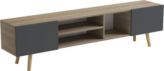 Елемент За Телевизор Osclo Антрацит М160xД30xВ53.5cm