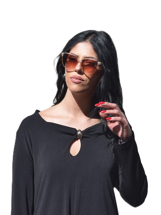 Women's Long Sleeve Black Blouse