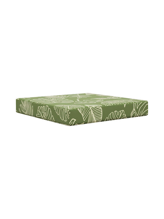 vidaXL Pernă De Canapea De Grădină Cu Spătar Verde 3 Buc 60x60 Cm