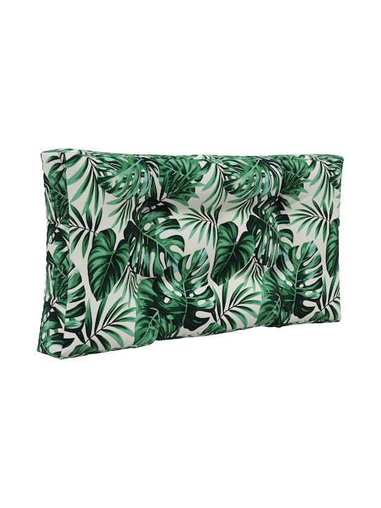 vidaXL Garden Chair Cushions with Backrest Green 2 Pieces 80x80cm