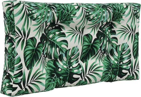 vidaXL Gartenstuhlkissen Mit Rückenlehne Grün 2Stück 80x80cm
