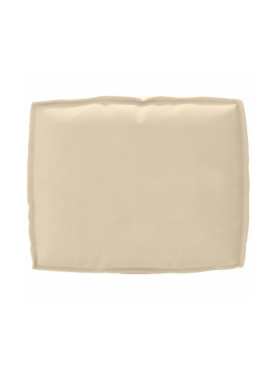 vidaXL Waterproof Bench Cushion for Pallet with Backrest Beige 2 Pieces 50x52cm Various Colors