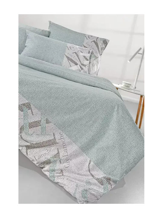 Guy Laroche Passport Super-Double Bed Sheets Set With Fitted Sheet 170x200+32cm 4 Pieces