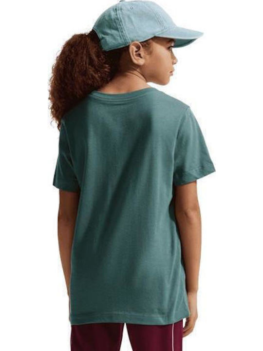 Nike Kinderoberteile T-Shirt Grün/Weiß Nike Kinderoberteile T-Shirt Grün/Weiß
