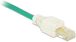 Delock Rj45 Plug Cat.5e Utp Toolfree 2 Pieces White 86415