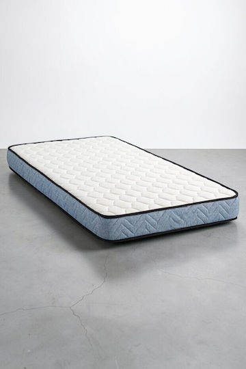 Voyage Orthopädische Matratze Beidseitig Mit Federn Weiß Blau 90x190x17cm
