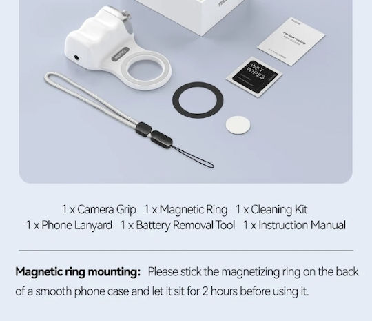Telesin Fun Shot Magnetic Grip2 Tpmp001-01