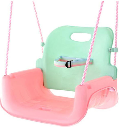 Kinder Schaukel mit Schutz 43x38x168cm Rosa