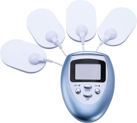 Avizar Pocket Mini Electrostimulator 4 Electrodes 8 Modes Compact Blue