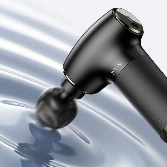 Yesido Xmart Massagepistole für den Körper mit Vibration Schwarz