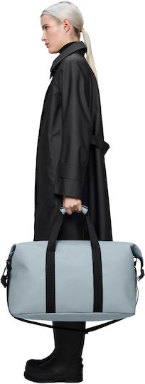 Rains Hilo Weekend Bag Σακ Βουαγιάζ Γαλάζιο Υφασμάτινο