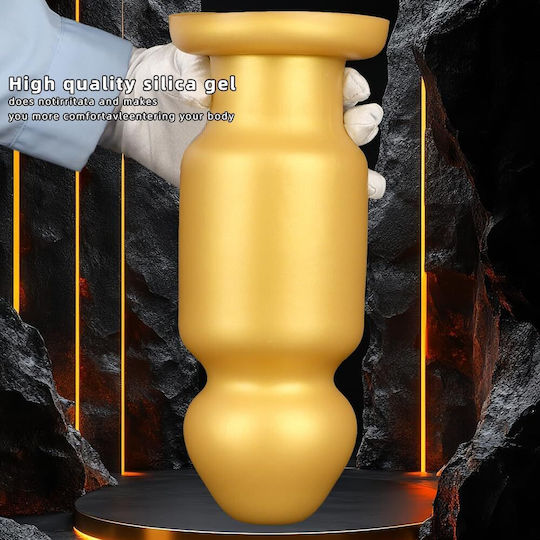 Kinksters Anal Dildo Large Gold