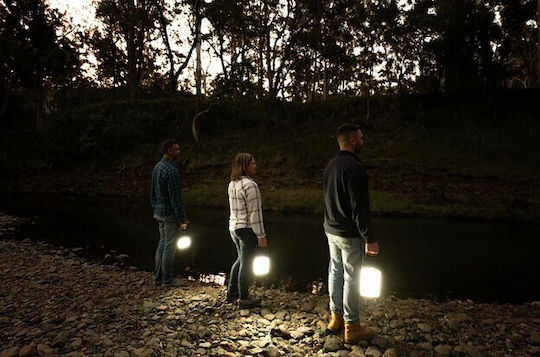 OZtrail Lumos Lanternă LED cu Baterie pentru Camping cu Lanternă și Powerbank 2000 Lumen Albă