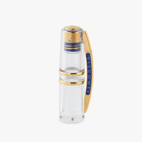 Visconti Fountain Pen Transparent with Blue Ink