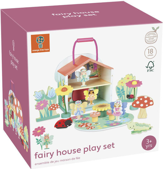 Orange Tree Toys Дървена Къща За Кукли