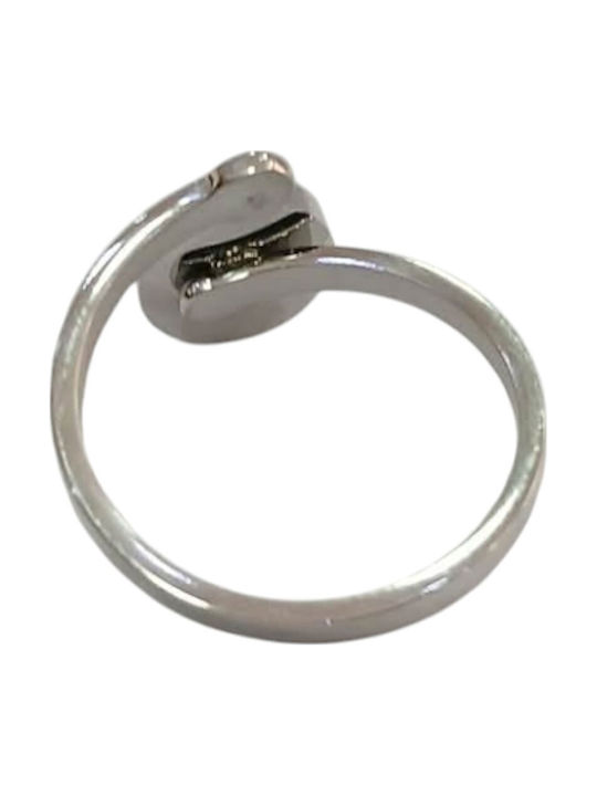 Kalliopi Silver Women's Steel Ring