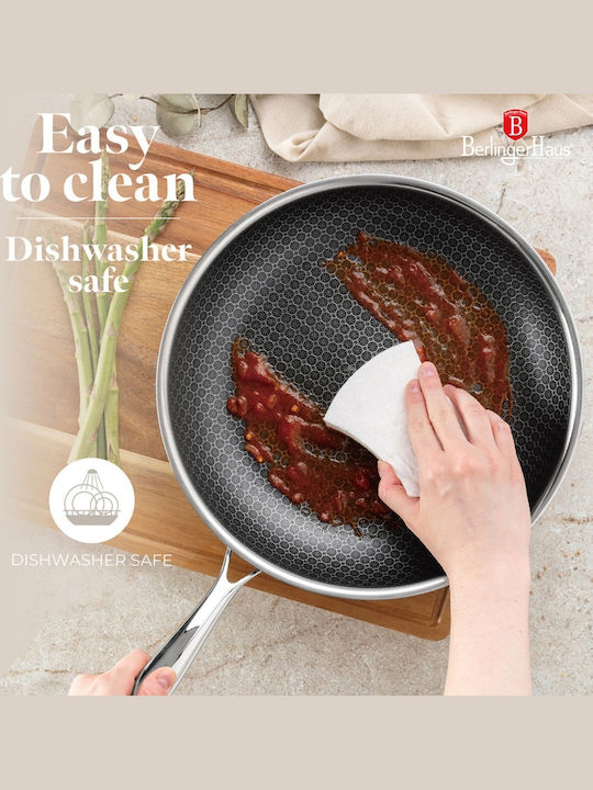 Berlinger Haus Eternal Collection Pan Made of Stainless Steel with Non-Stick Coating 30cm