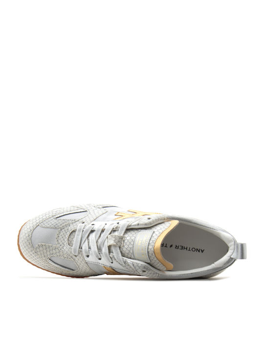 Γυναικεία Sneakers Γκρι- Χρυσο