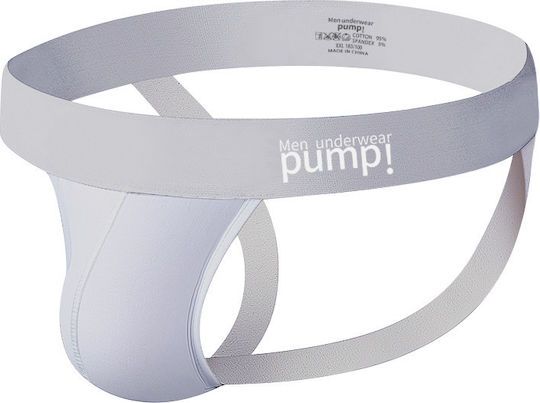 Pump Addicted Herren Sexy Unterwäsche Jockstrap Grau