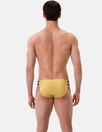 Barcode Berlin Herren Sexy Boxer Gelbes
