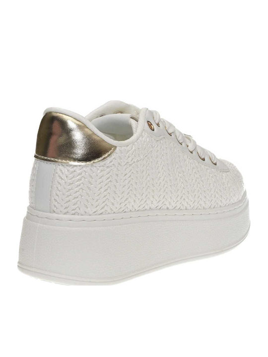Women's Flatforms Sneakers White