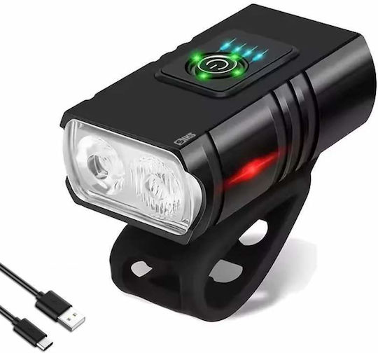 Set Lumini Reîncărcabile pentru Bicicletă
